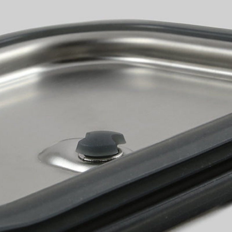 Leakproof Stainless Steel Lunch Box with Divider