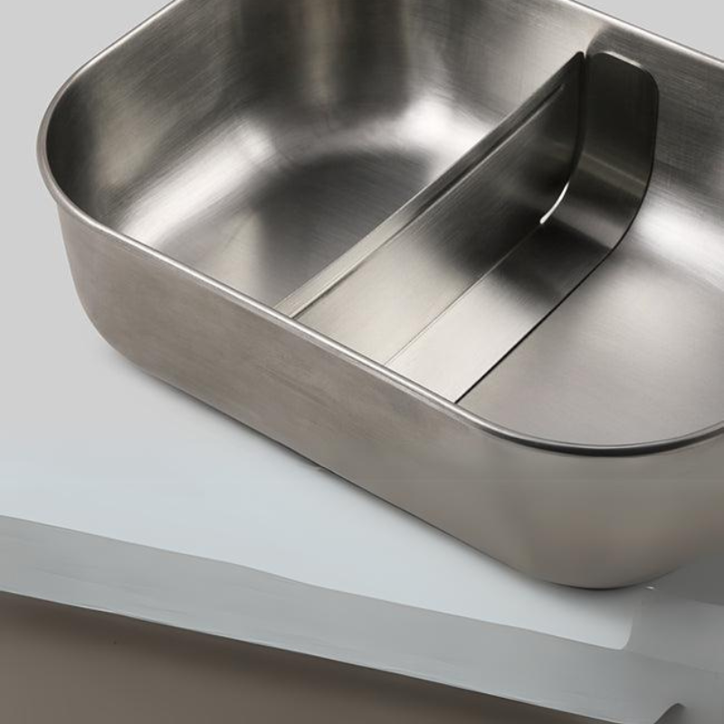 Leakproof Stainless Steel Lunch Box with Divider